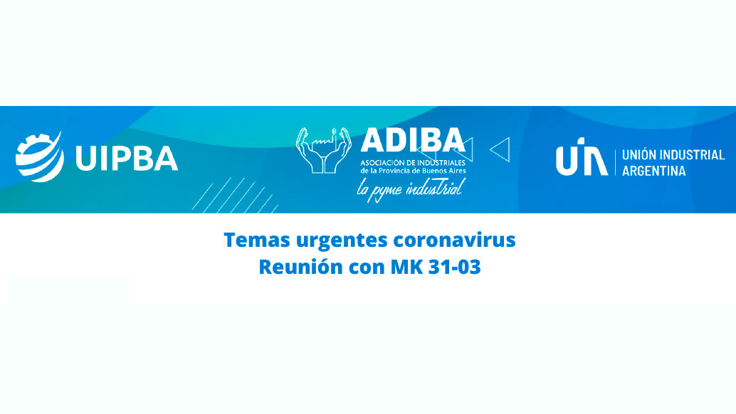 Temas urgentes coronavirus - Reunión con MK 31-03